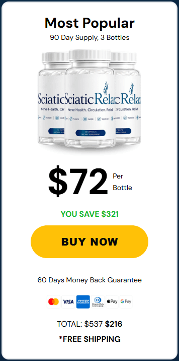 Buy SciaticRelax 3 Bottle
